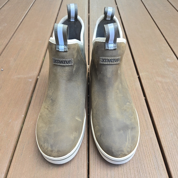 XTRATUF Women's Waterproof Tan Ankle Boots - Picture 1 of 7